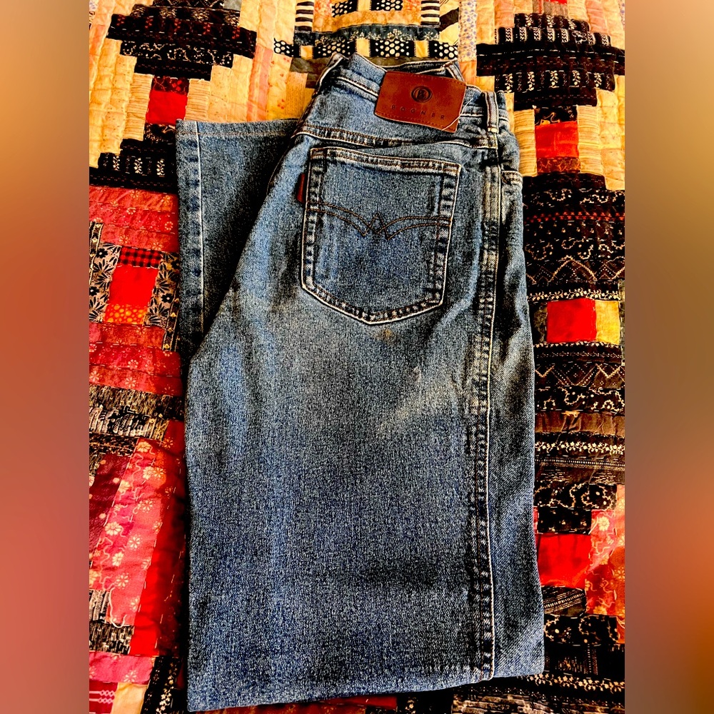 Bogner tapered leg denim jeans